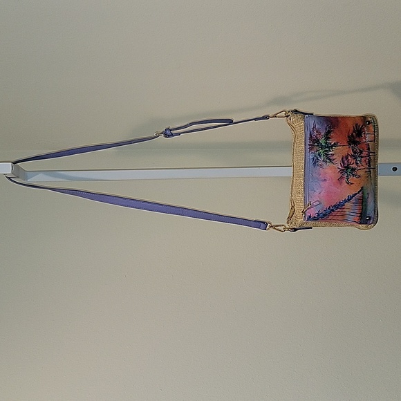 LEOMA LOVEGROVE TROPICAL PALM TREE CROSSBODY BAG - Picture 14 of 15